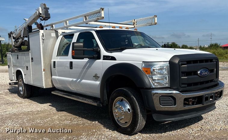 image for item EC4368 2016 Ford F450 Super Duty Crew Cab utility / service truck