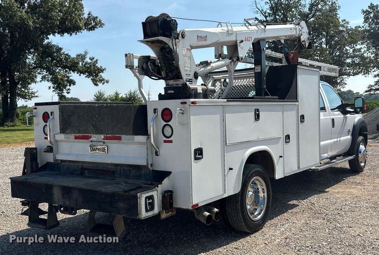 image for item EC4368 2016 Ford F450 Super Duty Crew Cab utility / service truck