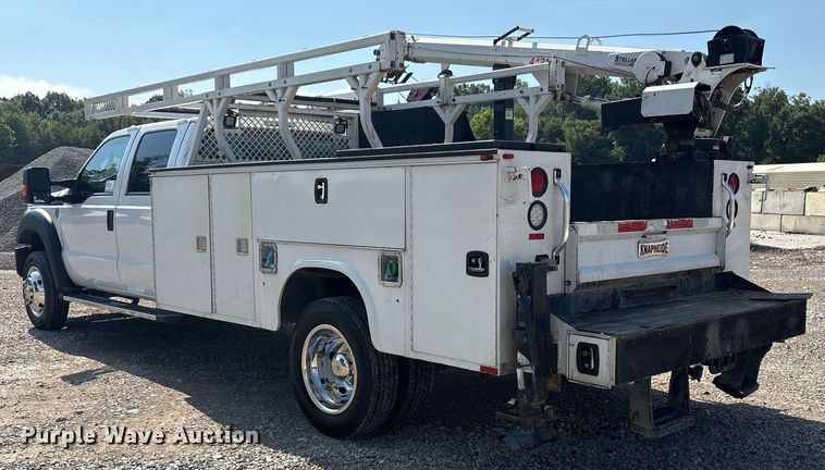 image for item EC4368 2016 Ford F450 Super Duty Crew Cab utility / service truck