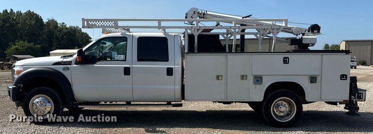 image for item EC4368 2016 Ford F450 Super Duty Crew Cab utility / service truck