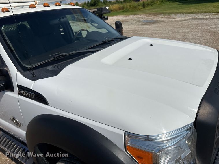 image for item EC4368 2016 Ford F450 Super Duty Crew Cab utility / service truck