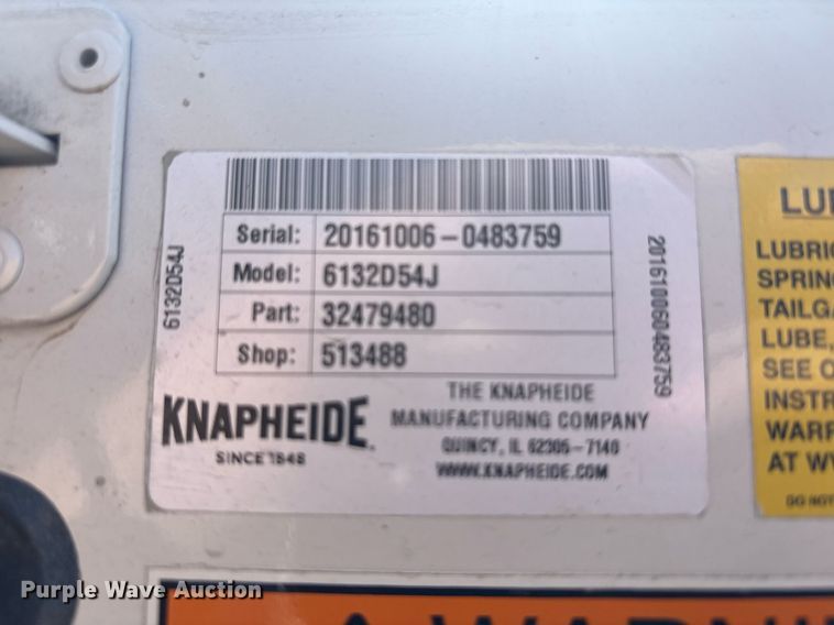 image for item EC4368 2016 Ford F450 Super Duty Crew Cab utility / service truck