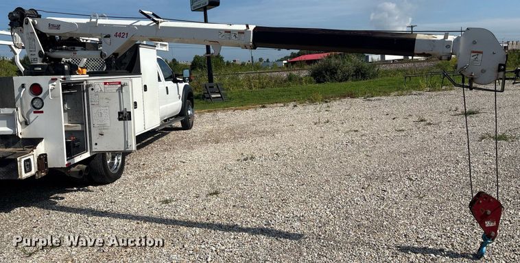 image for item EC4368 2016 Ford F450 Super Duty Crew Cab utility / service truck