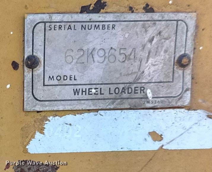 image for item ED4390 1978 Caterpillar 920 wheel loader