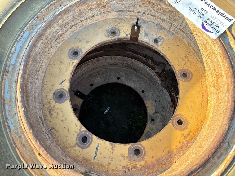 image for item ED4391 (2) 15.5-25 tires and wheels