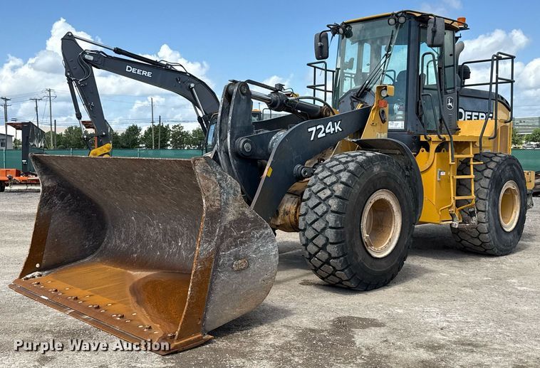 CARGADOR FRONTAL 2016 JOHN DEERE 724K