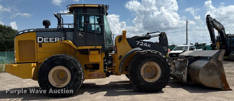 CARGADOR FRONTAL 2016 JOHN DEERE 724K
