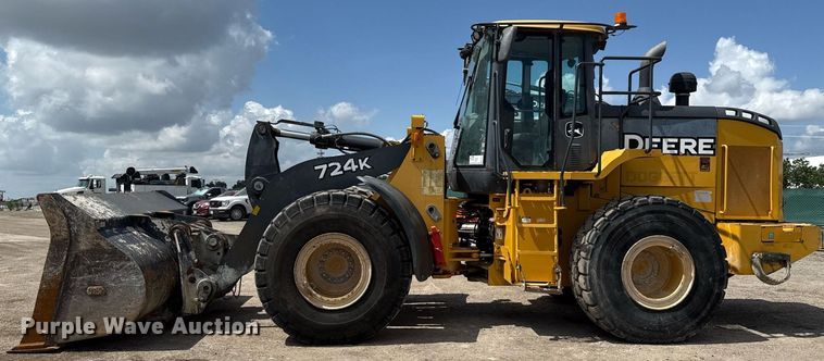 image for item ED5770 2016 John Deere 724K wheel loader