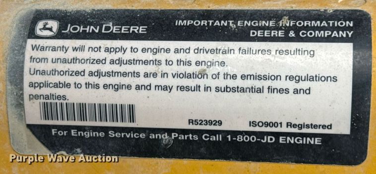 image for item ED5770 2016 John Deere 724K wheel loader