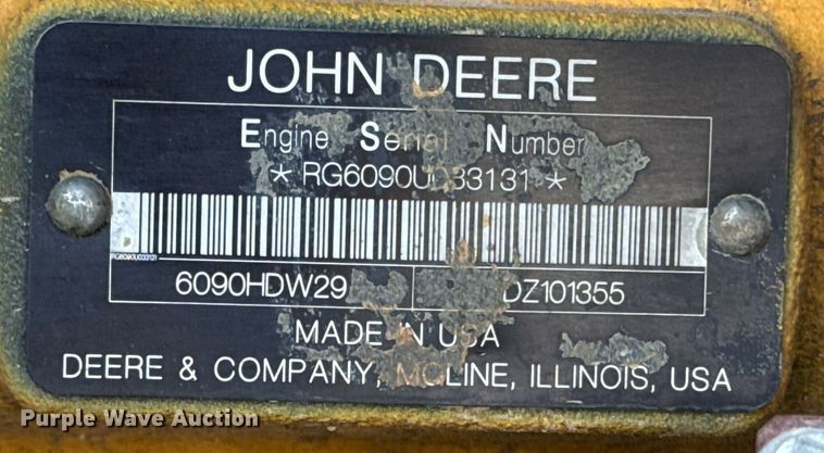 image for item ED5770 2016 John Deere 724K wheel loader
