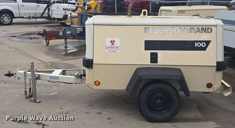 image for item EF1791 1998 Ingersoll-Rand P100WJD air compressor