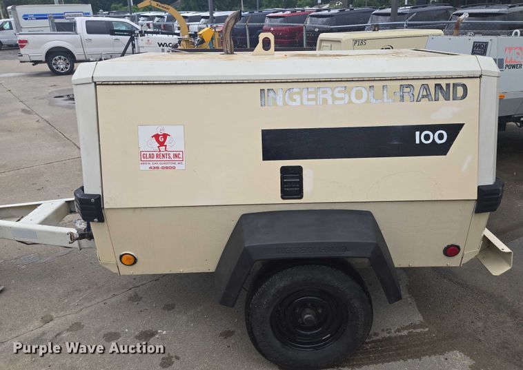 image for item EF1791 1998 Ingersoll-Rand P100WJD air compressor