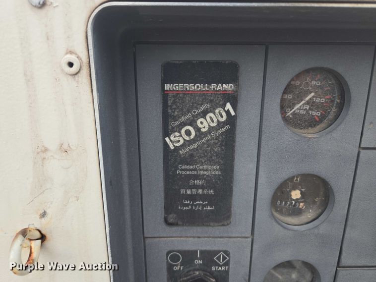 image for item EF1791 1998 Ingersoll-Rand P100WJD air compressor
