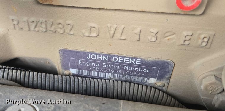 image for item EF1791 1998 Ingersoll-Rand P100WJD air compressor