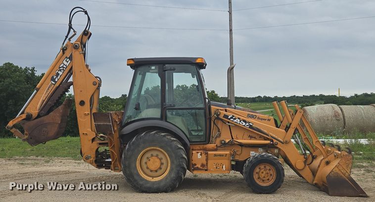 image for item EF1811 2005 Case 580 Super M backhoe