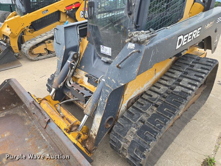 image for item EF1812 2015 John Deere 333E tracked skid steer loader