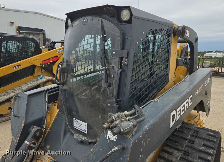 image for item EF1812 2015 John Deere 333E tracked skid steer loader