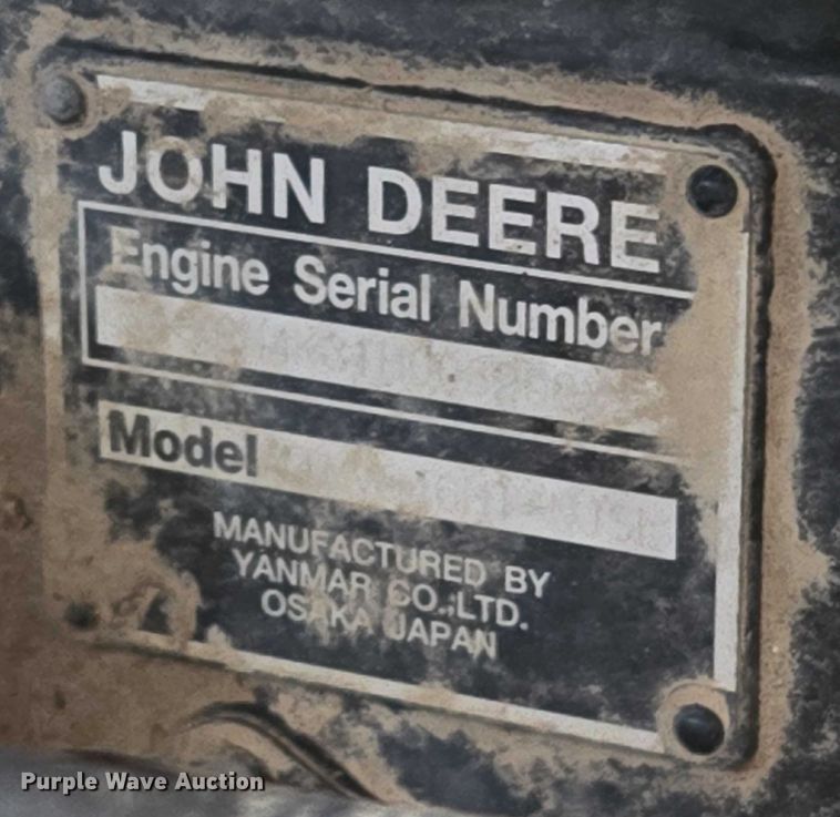 image for item EF1812 2015 John Deere 333E tracked skid steer loader