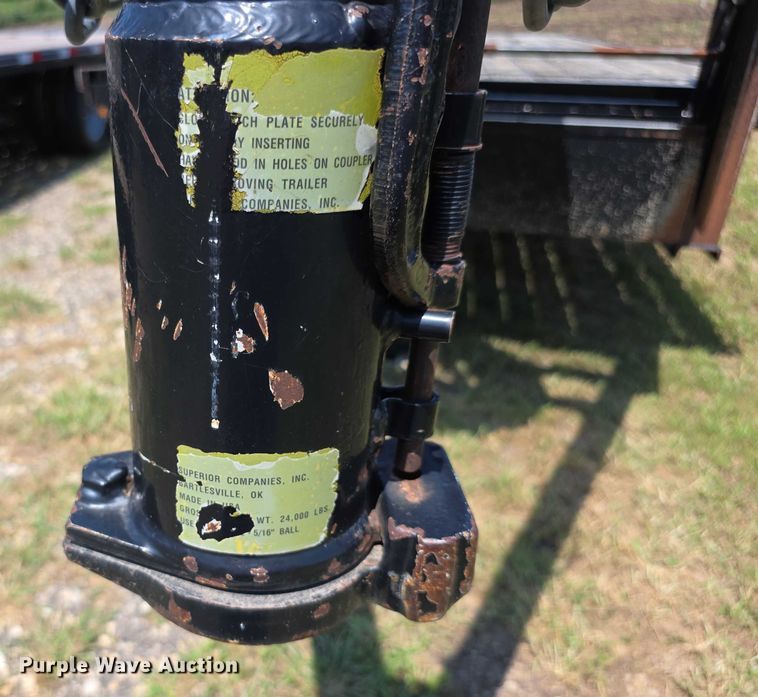 image for item EF3697 2004 Travalong equipment trailer