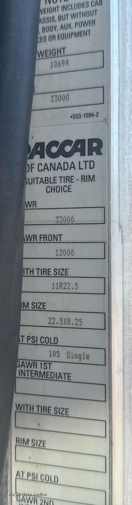 image for item EG5995 2007 Peterbilt 335 utility / service truck