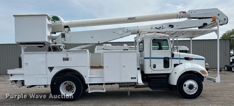 CAMIóN CON CANASTILLA 2007 PETERBILT ALTEC