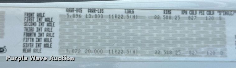 image for item EG6039 2008 Freightliner Business Class M2 digger derrick truck