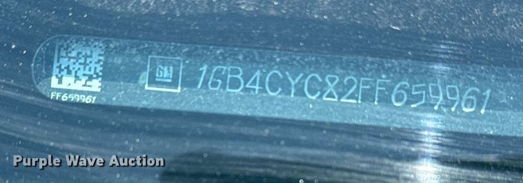 image for item EG6057 2015 Chevrolet Silverado 2500HD utility bed pickup truck