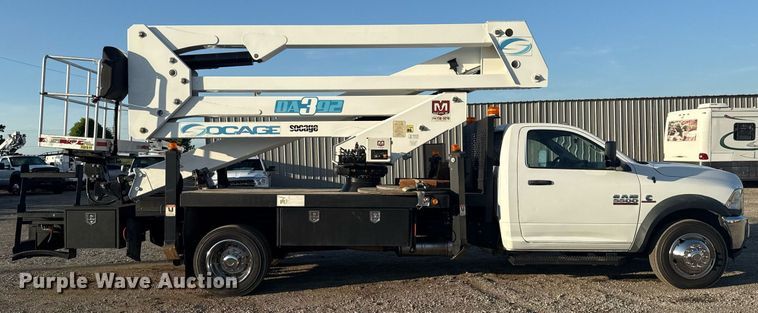 image for item EG6065 2014 Dodge Ram 5500HD bucket truck