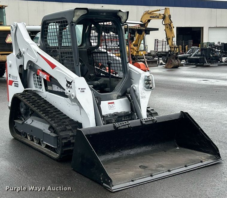 MINI CARGADOR SOBRE ORUGAS 2016 BOBCAT T590