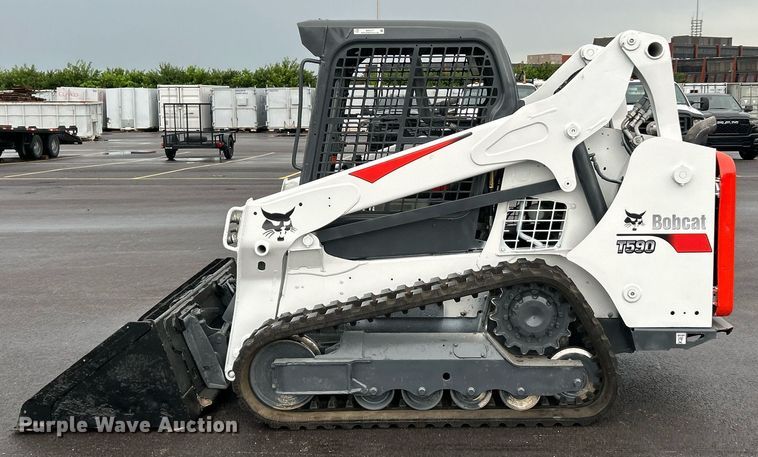 image for item EK8377 2016 Bobcat T590 tracked skid steer loader