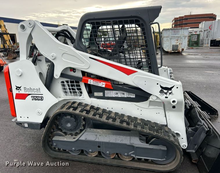 image for item EK8378 2016 Bobcat T590 tracked skid steer loader