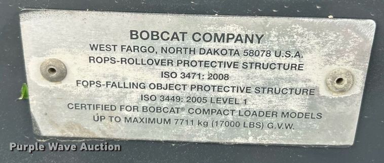image for item EK8378 2016 Bobcat T590 tracked skid steer loader