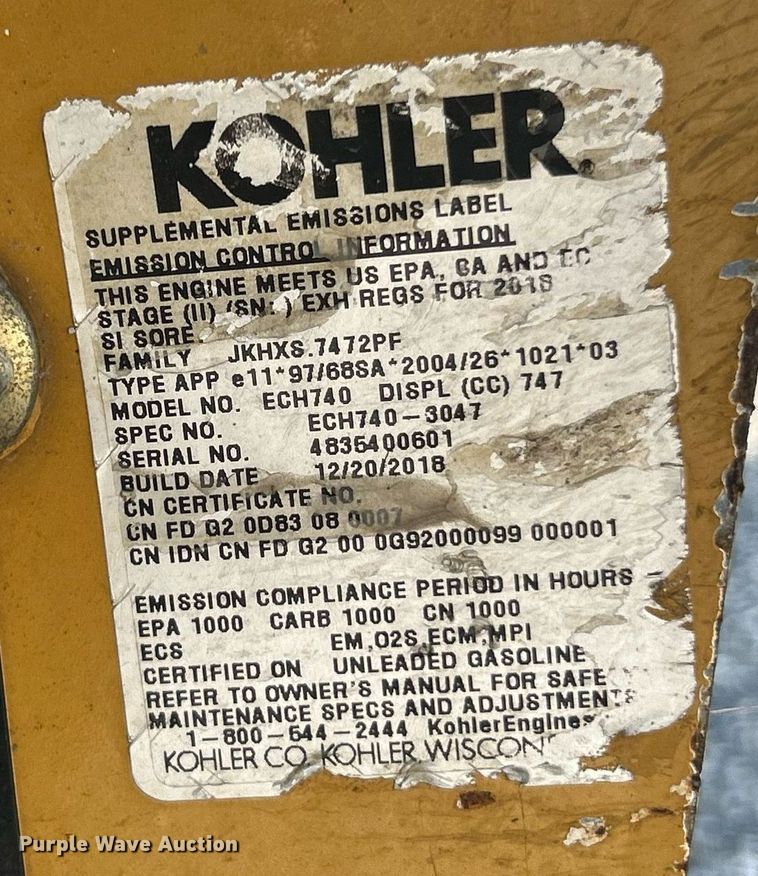 image for item EK8390 2019 Vermeer RTX250 trencher