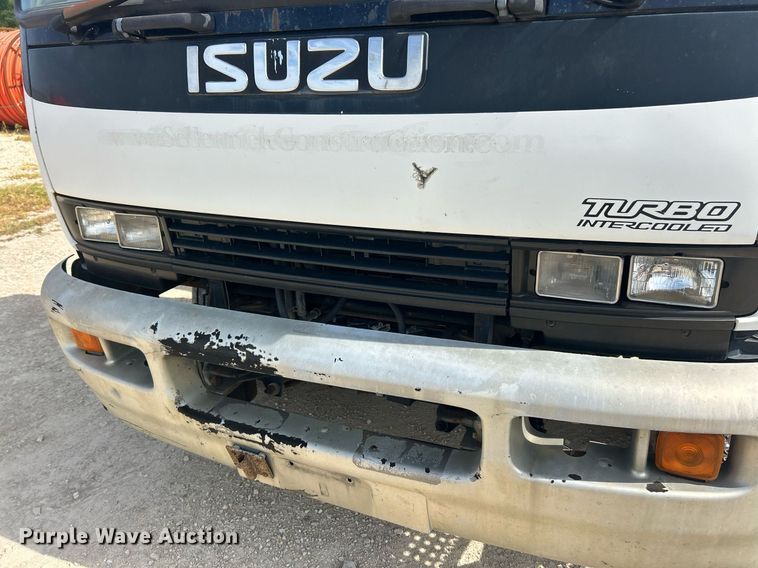 image for item EK8424 1997 Isuzu F7 flatbed truck