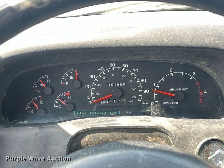 image for item EK8425 2007 Ford F750 Super Duty XL flatbed truck