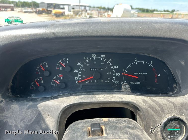 image for item EK8426 2007 Ford F750 Super Duty XL flatbed truck