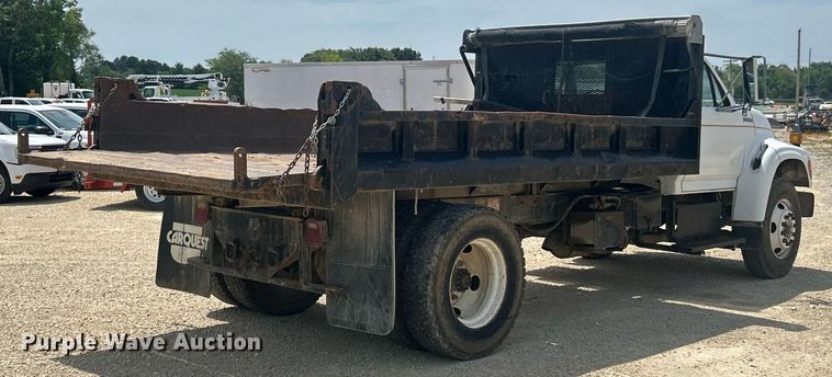 image for item EK8427 1998 Ford F800 dump truck