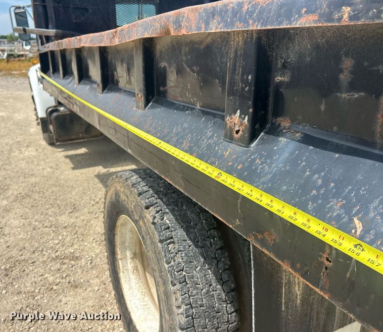 image for item EK8427 1998 Ford F800 dump truck