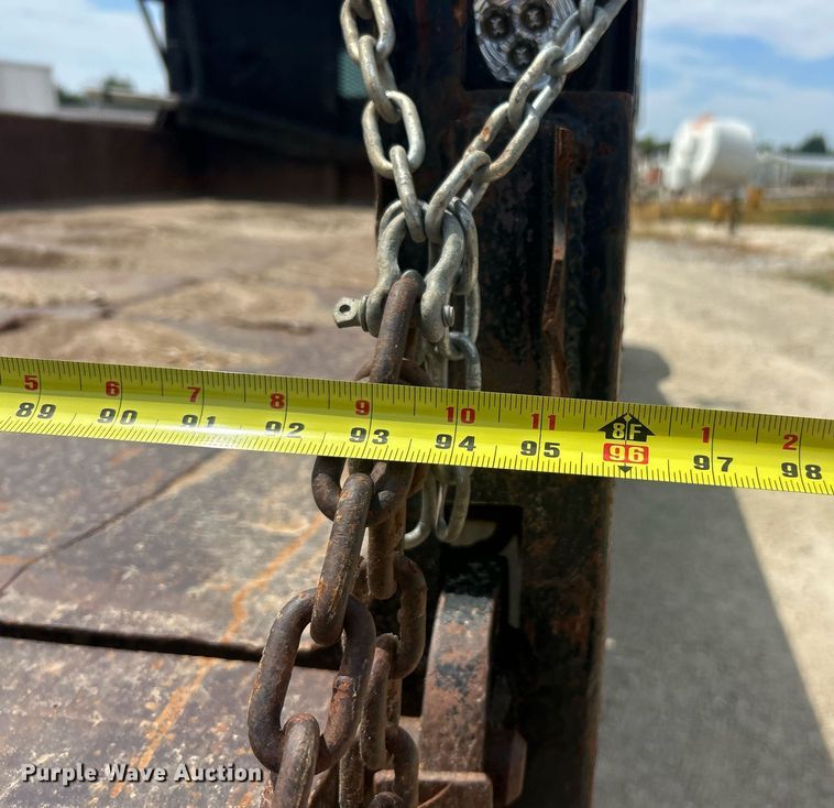 image for item EK8427 1998 Ford F800 dump truck