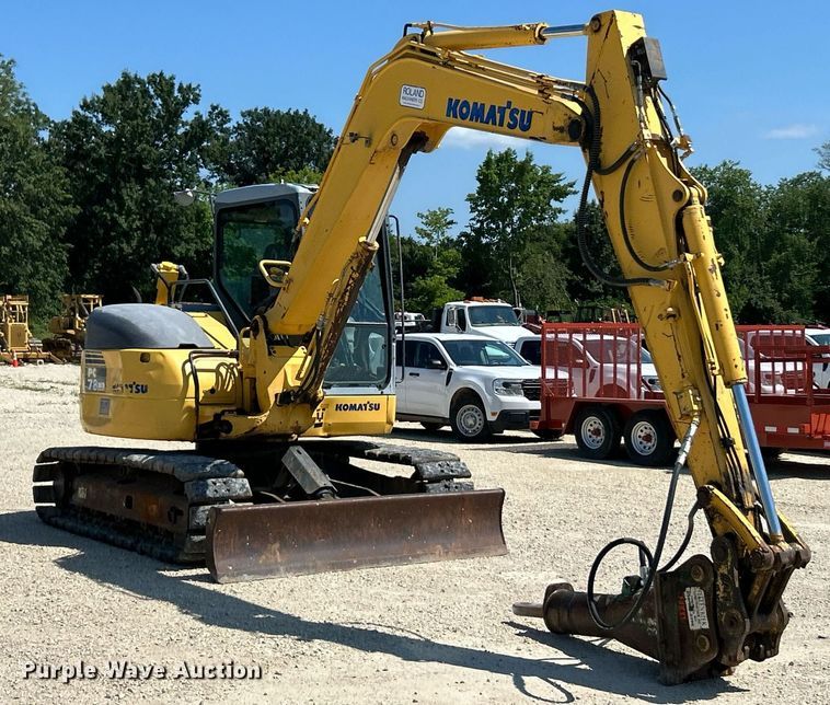 EXCAVADORA 2008 KOMATSU PC78MR6