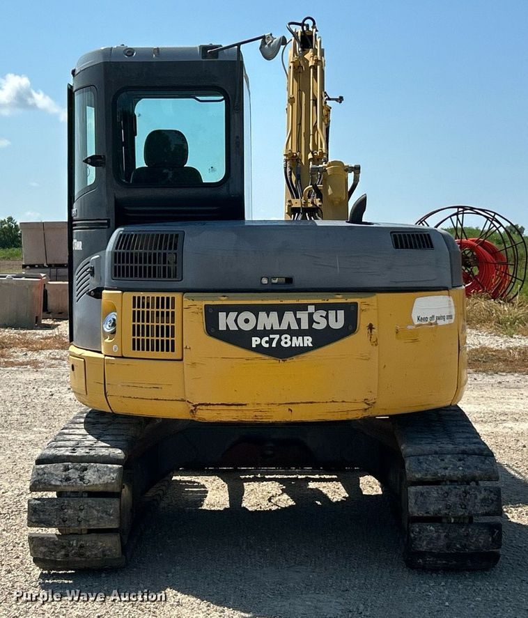 image for item EK8428 2008 Komatsu PC78MR-6 mini excavator
