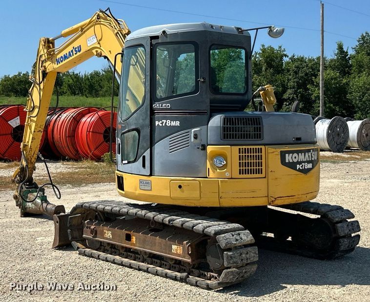 image for item EK8428 2008 Komatsu PC78MR-6 mini excavator