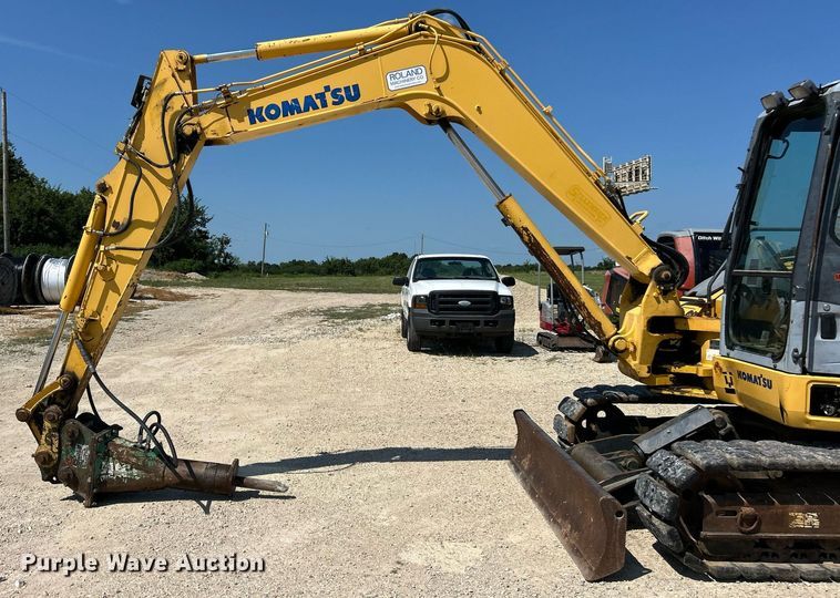 image for item EK8428 2008 Komatsu PC78MR-6 mini excavator
