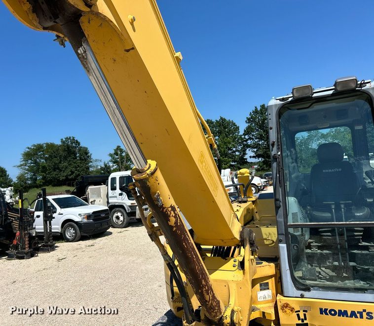 image for item EK8428 2008 Komatsu PC78MR-6 mini excavator