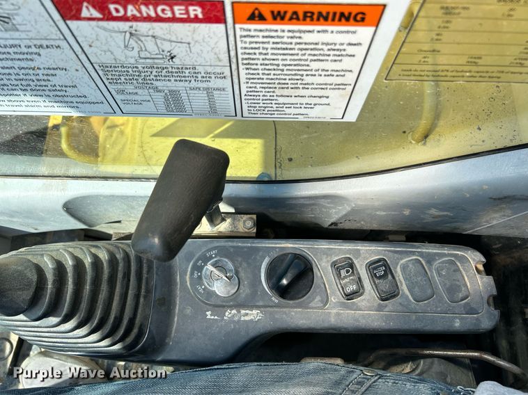 image for item EK8428 2008 Komatsu PC78MR-6 mini excavator