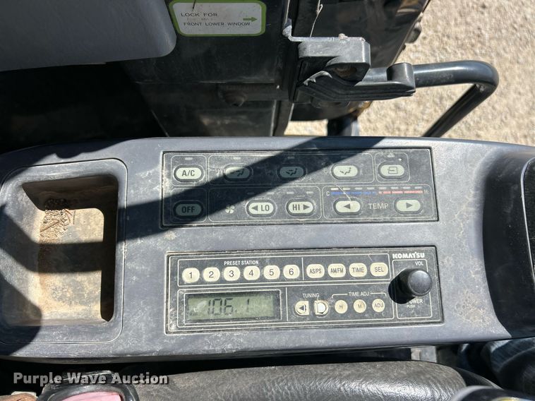 image for item EK8428 2008 Komatsu PC78MR-6 mini excavator