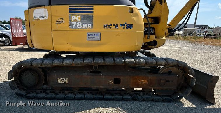image for item EK8428 2008 Komatsu PC78MR-6 mini excavator