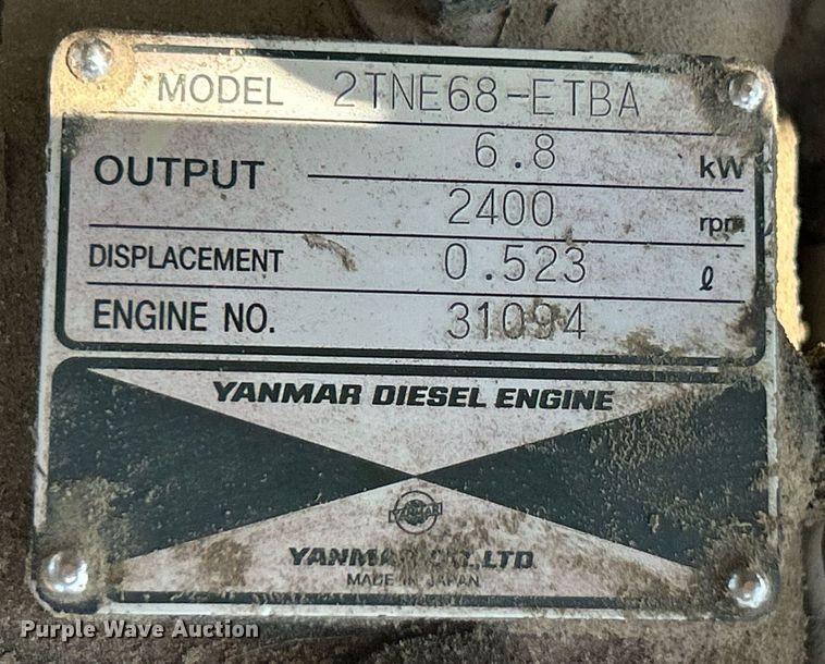 image for item EK8434 2003 Takeuchi TB108 mini excavator