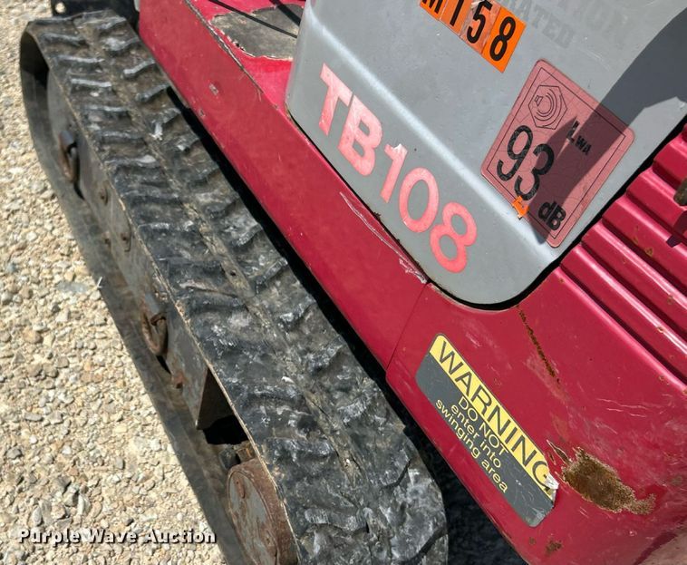 image for item EK8434 2003 Takeuchi TB108 mini excavator