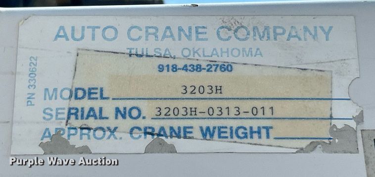 image for item EK8435 2014 International MA025 utility / service truck